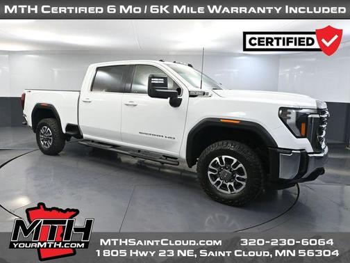 Summit White 2024 GMC Sierra 2500 SLE