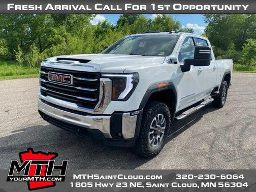 Summit White 2024 GMC Sierra 2500 SLE