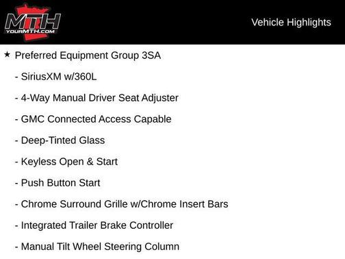 Summit White 2024 GMC Sierra 2500 SLE