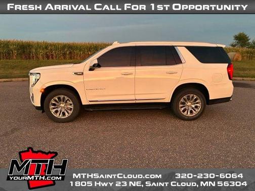 Summit White 2023 GMC Yukon Denali