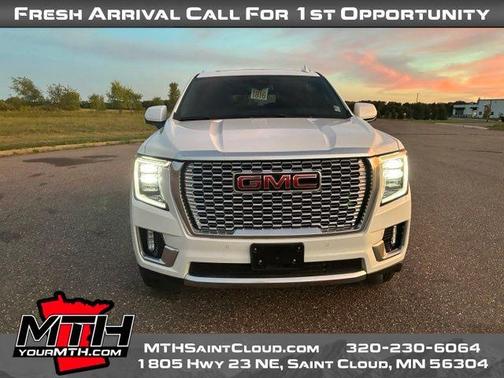 Summit White 2023 GMC Yukon Denali