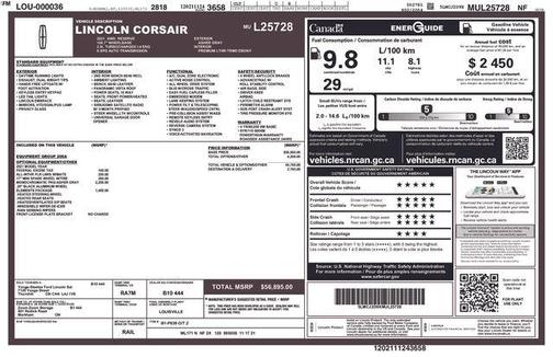 2021 Lincoln Corsair Reserve