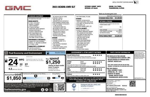 2023 GMC Acadia SLT