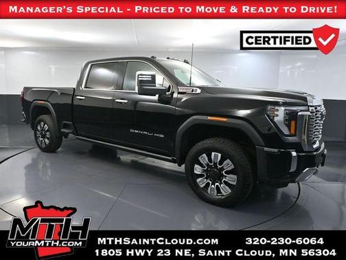 Onyx Black 2024 GMC Sierra 2500 Denali
