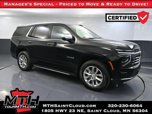 Black 2025 Chevrolet Tahoe Premier