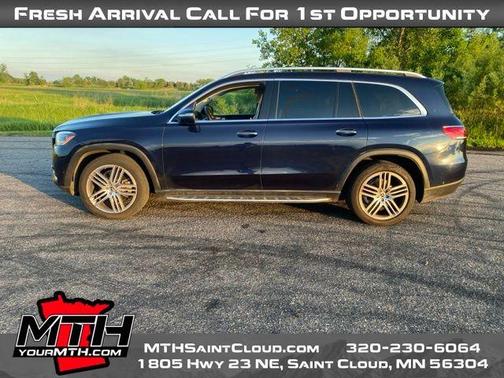 Lunar Blue Metallic 2021 Mercedes-Benz GLS 450 4MATIC