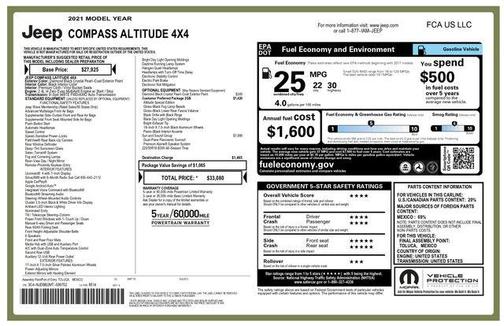 2021 Jeep Compass Altitude
