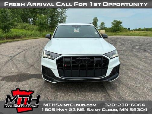 Glacier White Metallic 2021 Audi SQ7 4.0T Premium Plus