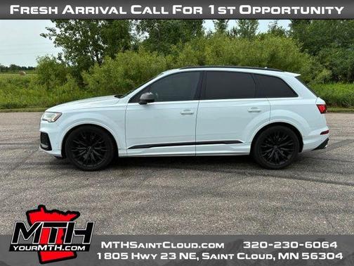 Glacier White Metallic 2021 Audi SQ7 4.0T Premium Plus