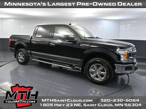 Shadow Black 2018 Ford F-150 XLT