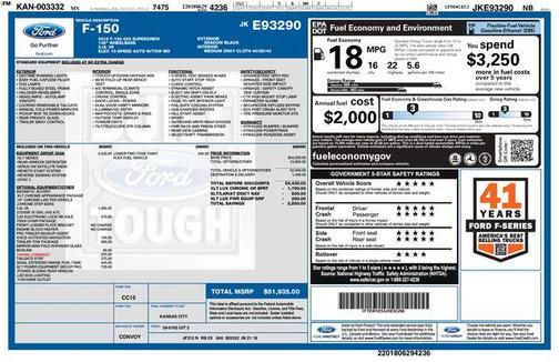 Shadow Black 2018 Ford F-150 XLT