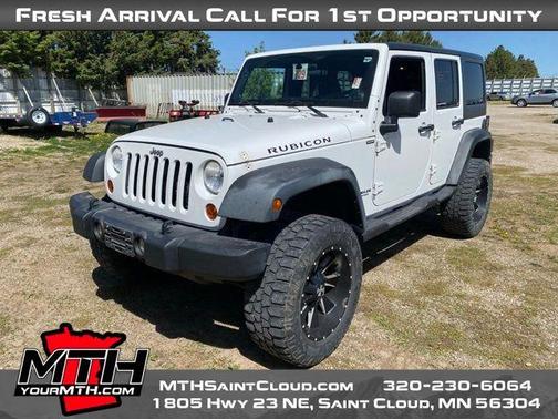 Bright White Clearcoat 2012 Jeep Wrangler Unlimited Rubicon