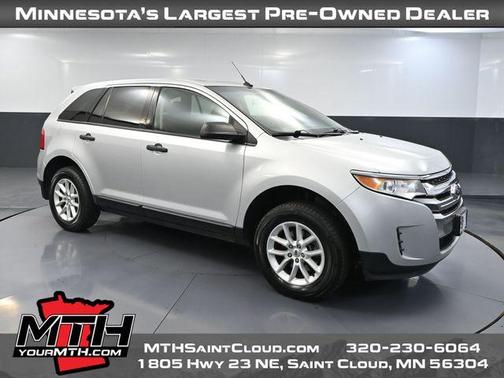 Ingot Silver Metallic 2014 Ford Edge SE