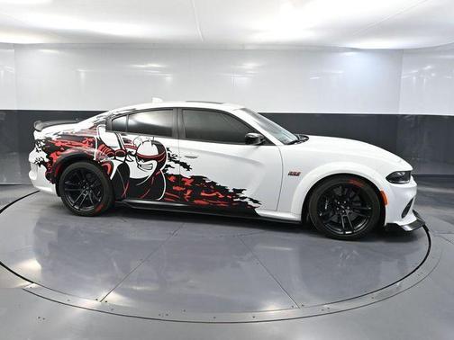 White Knuckle Clearcoat 2023 Dodge Charger Scat Pack