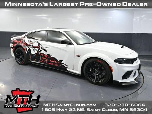 White Knuckle Clearcoat 2023 Dodge Charger Scat Pack
