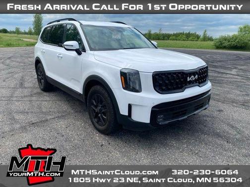 Glacial White Pearl 2024 Kia Telluride SX-Prestige X-Line