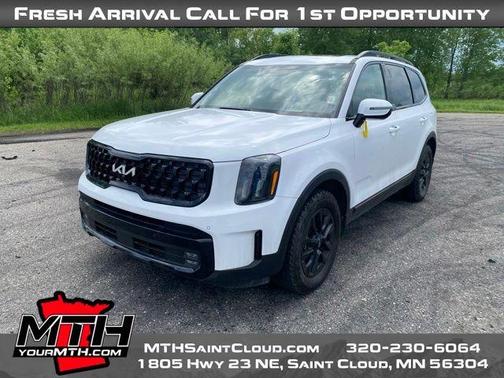 Glacial White Pearl 2024 Kia Telluride SX-Prestige X-Line