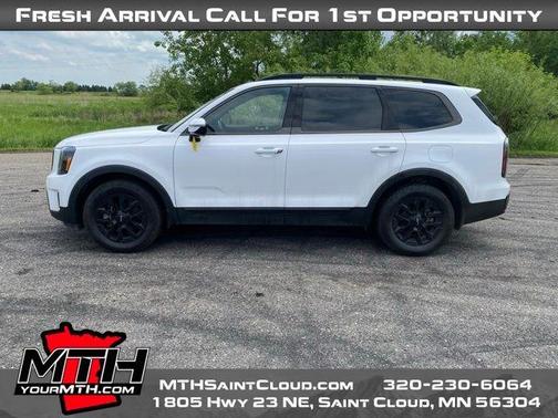 Glacial White Pearl 2024 Kia Telluride SX-Prestige X-Line