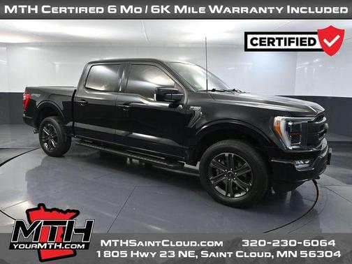 Agate Black Metallic 2023 Ford F-150 Lariat