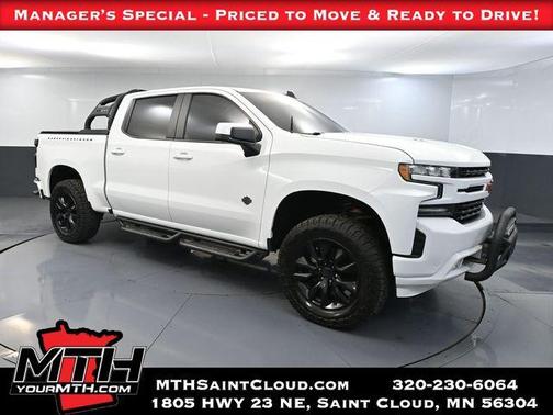 Summit White 2021 Chevrolet Silverado 1500 RST