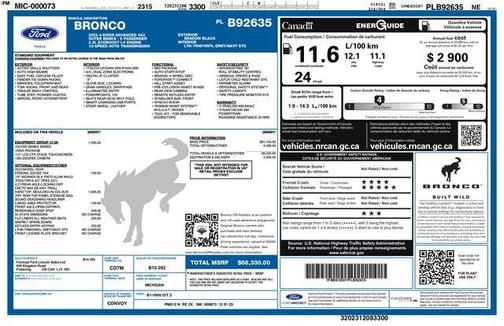 2023 Ford Bronco Outer Banks