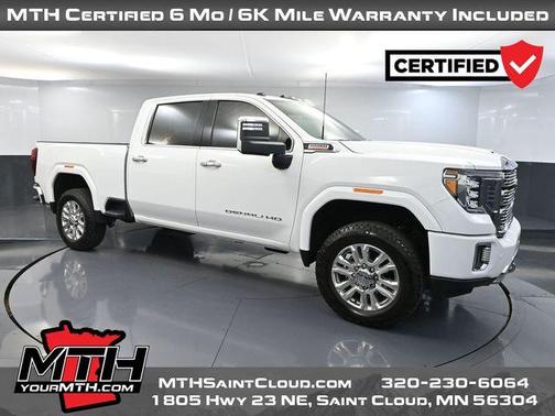Summit White 2022 GMC Sierra 2500 Denali