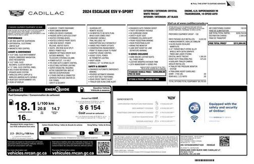 2024 Cadillac Escalade ESV V-Series