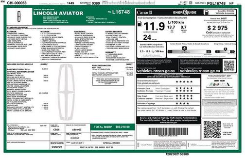 2023 Lincoln Aviator Reserve AWD