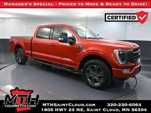 Hot Pepper Red Metallic Tinted Clearcoat 2023 Ford F-150 Lariat