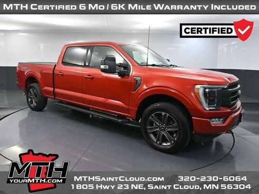 Hot Pepper Red Metallic Tinted Clearcoat 2023 Ford F-150 Lariat