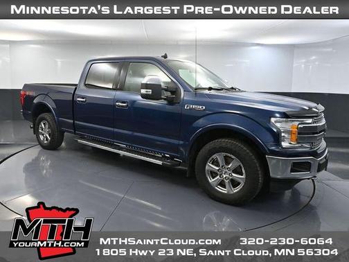 Blue Jeans Metallic 2019 Ford F-150 Lariat