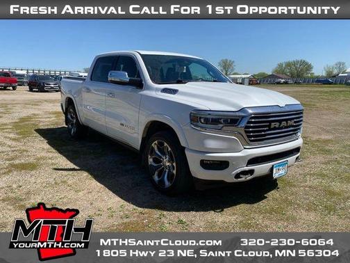 Ivory White 2020 RAM 1500 Longhorn