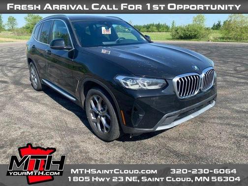 Jet Black 2023 BMW X3 xDrive30i