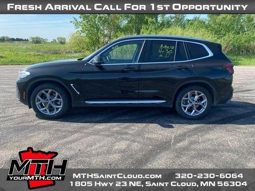Jet Black 2023 BMW X3 xDrive30i