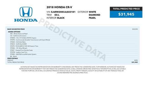 2018 Honda CR-V EX-L