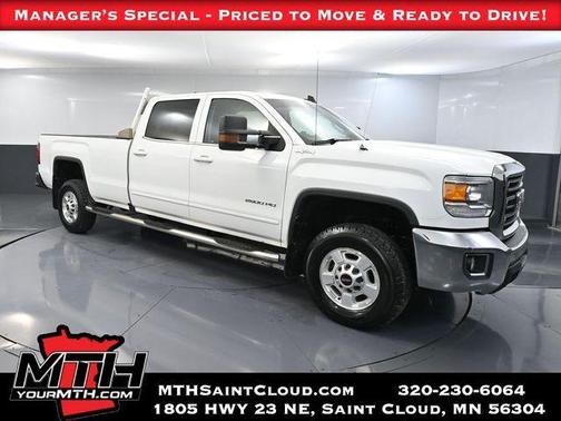 Summit White 2018 GMC Sierra 2500 SLE
