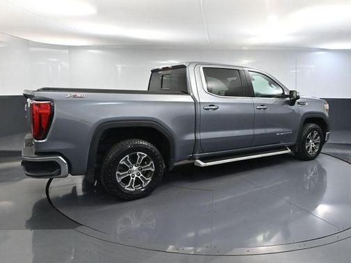 Satin Steel Metallic 2019 GMC Sierra 1500 SLE