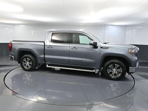 Satin Steel Metallic 2019 GMC Sierra 1500 SLE