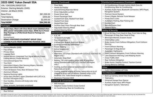 2025 GMC Yukon Denali