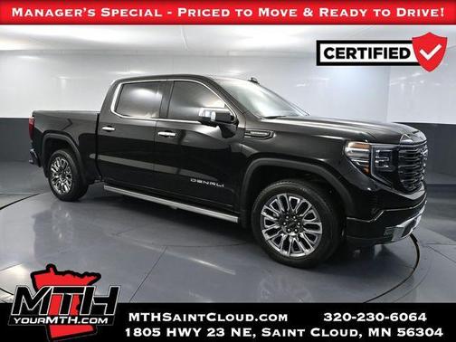Onyx Black 2024 GMC Sierra 1500 Denali Ultimate