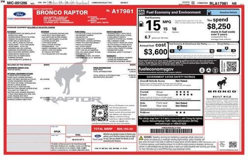2024 Ford Bronco Raptor