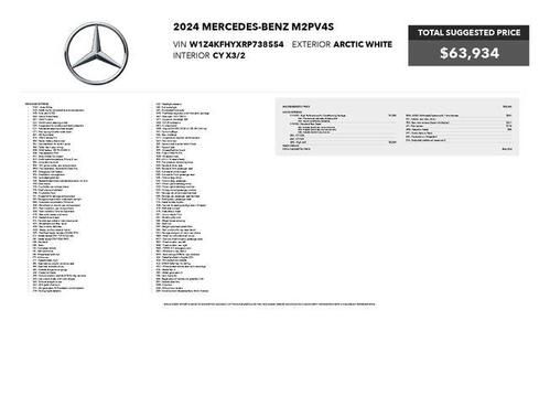 2024 Mercedes-Benz Sprinter 2500 144 WB Standard Roof Passenger