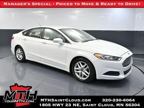 Oxford White 2016 Ford Fusion SE