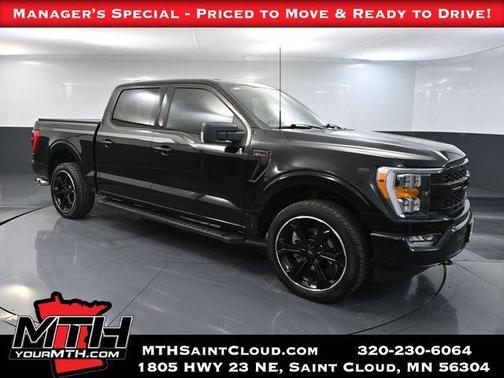 Agate Black Metallic 2023 Ford F-150 XLT