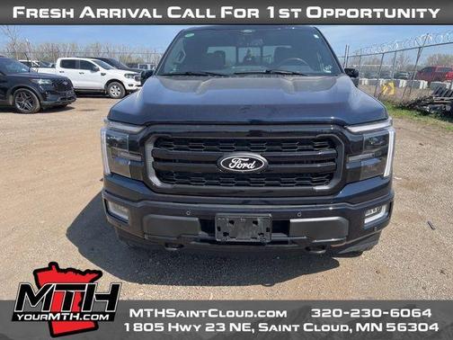 Antimatter Blue Metallic 2024 Ford F-150 Lariat