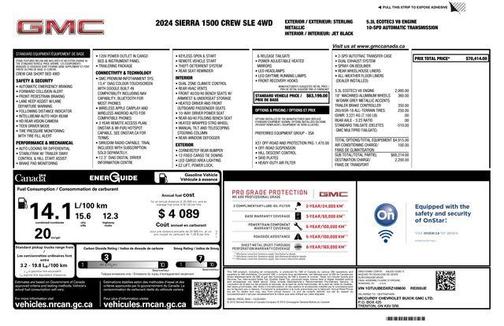 2024 GMC Sierra 1500 SLE