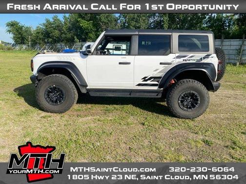 Oxford White 2023 Ford Bronco Raptor