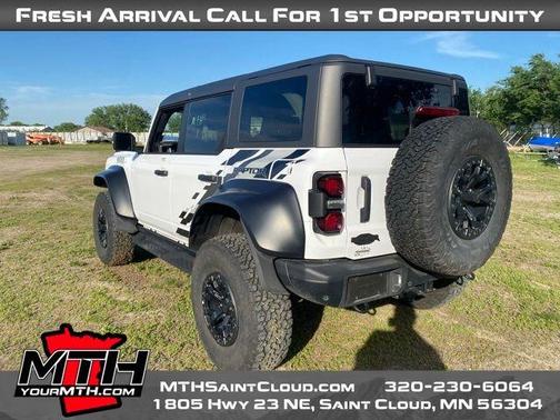 Oxford White 2023 Ford Bronco Raptor