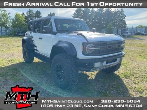 Oxford White 2023 Ford Bronco Raptor