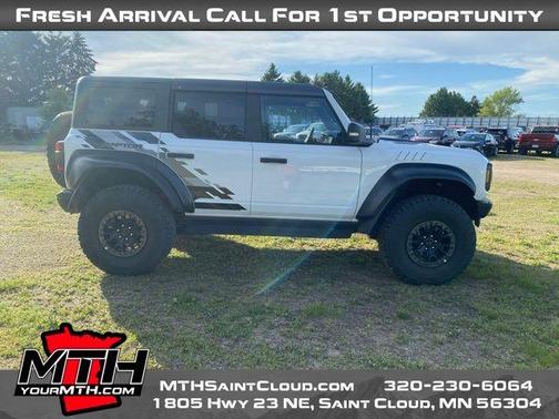 Oxford White 2023 Ford Bronco Raptor